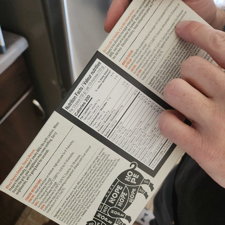 review photo of The Very Good Butchers Smoky BBQ Ribs shared by @peachycantelo on 07 Dec 2022 - review