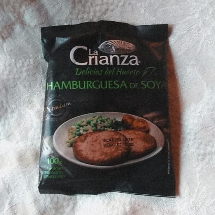 photo of La Crianza Hamburguesa de Soya shared by @catalinafg on  30 Apr 2020 - review