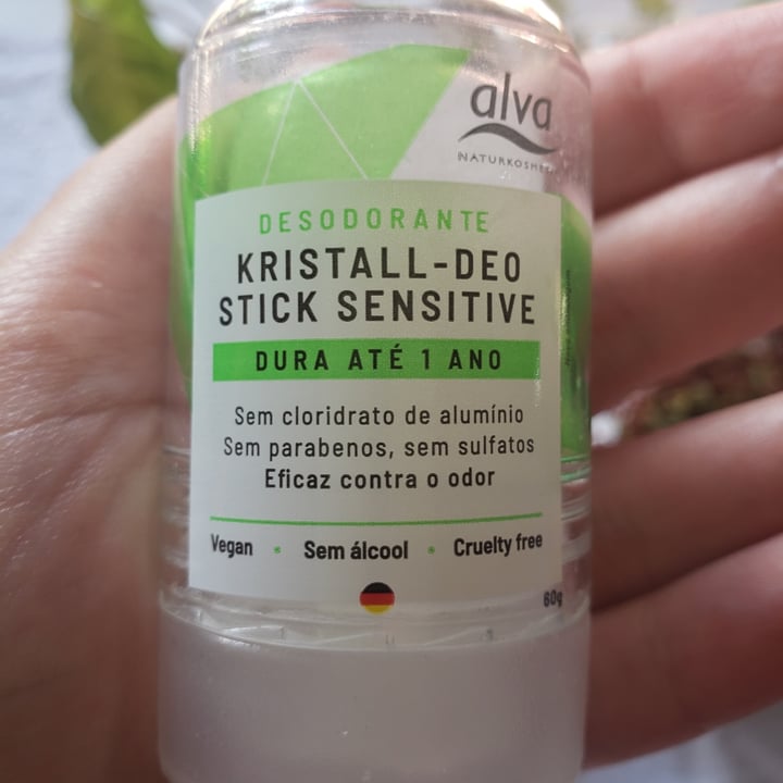 photo of Alva Desodorante Kristall-Deo stick sensitive shared by @nathalianre on  15 Nov 2022 - review