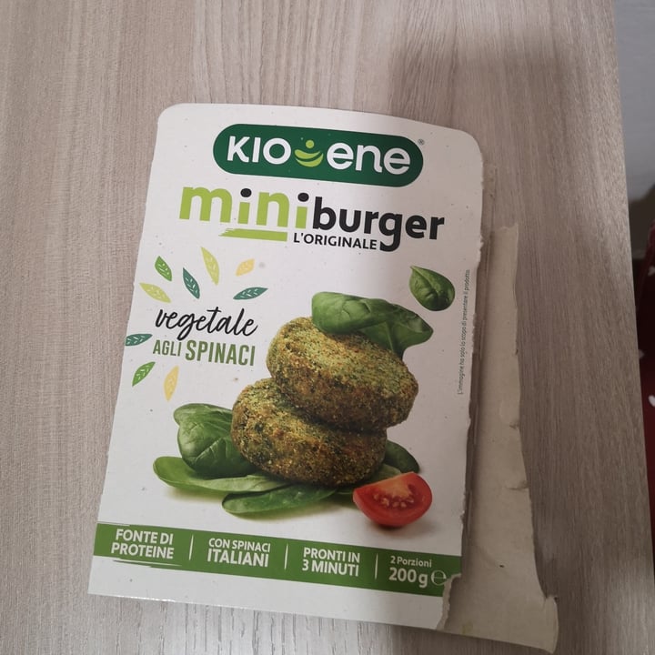 review photo of Kioene Mini Burger Vegetale Agli Spinaci shared by @susannasguazzo on 23 Mar 2022 - review