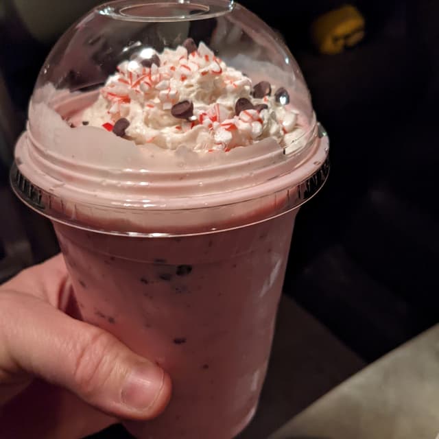 Photo of the dish “Peppermint Milkshake”