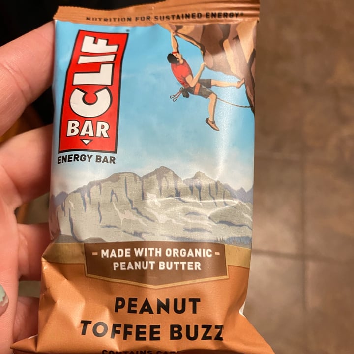 photo of Clif Bar Peanut toffee buzz shared by @dlynn1921 on  03 Aug 2020 - review
