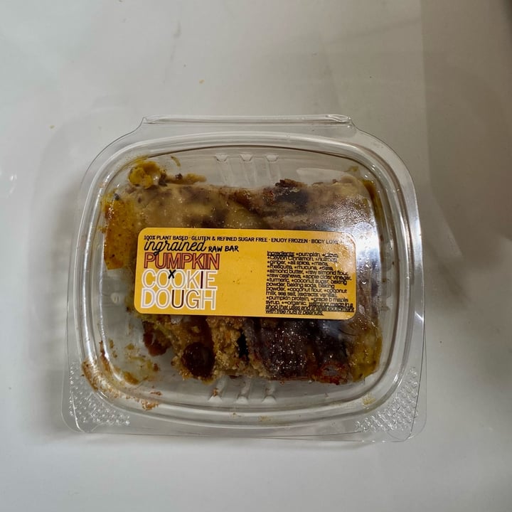 photo of ingrained Pumpkin x Cookie Dough Raw Bar shared by @thissofii on  03 Oct 2021 - review