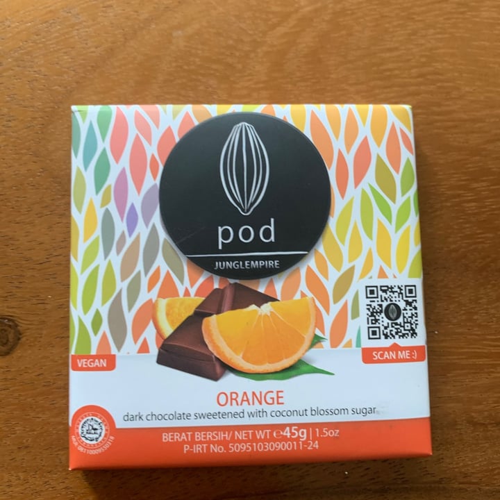 photo of Pod Chocolate Orange shared by @giveafudge2day on  23 May 2020 - review