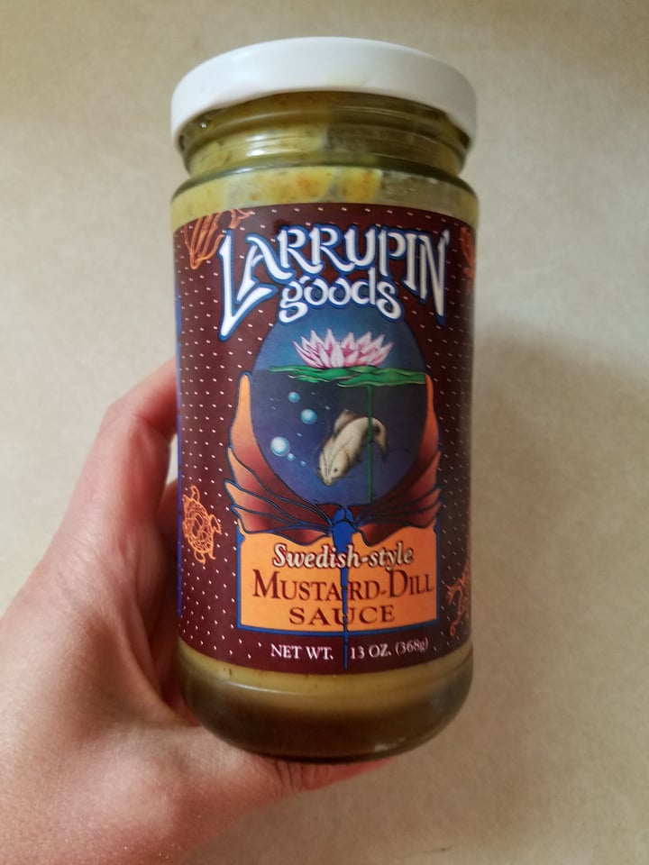 photo of Larrupin Goods Swedish Style Mustard Dill Sauce shared by @missilsa on  24 Dec 2019 - review