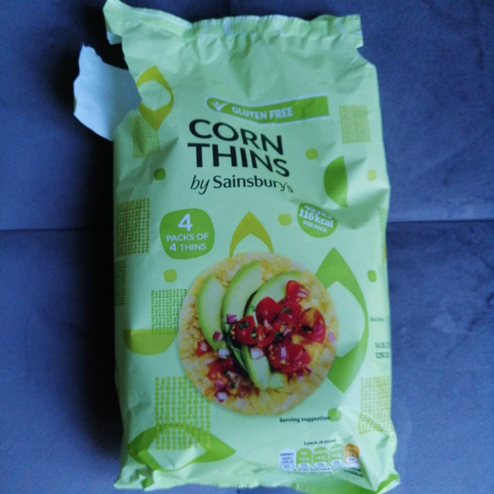 photo of Sainsbury's Corn thins shared by @kayra on  25 Jan 2021 - review