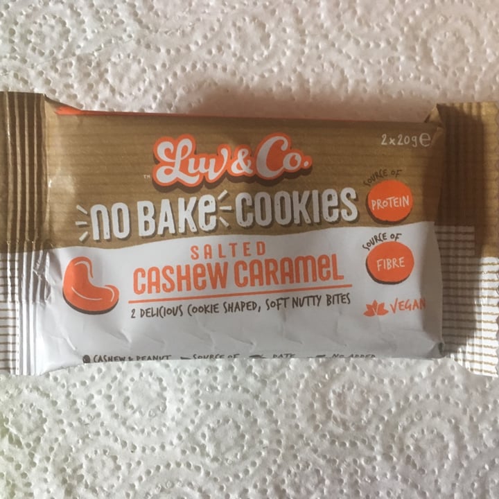 photo of Luv & Co. Salted Cashew Caramel - No Bake Cookies shared by @sfhvlk on  20 Jun 2021 - review