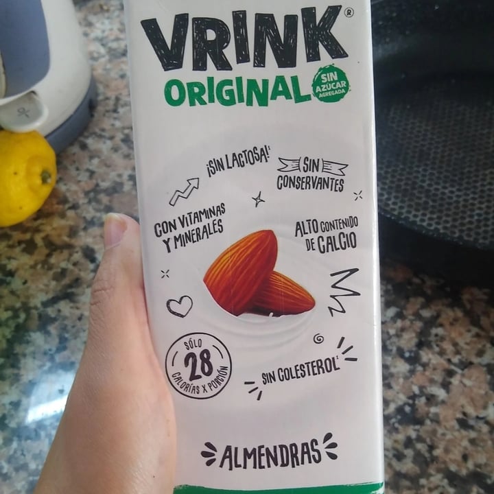 photo of Vrink Vrink Original de Almendras Sin Azúcar shared by @tanivillasanti on  05 Oct 2021 - review
