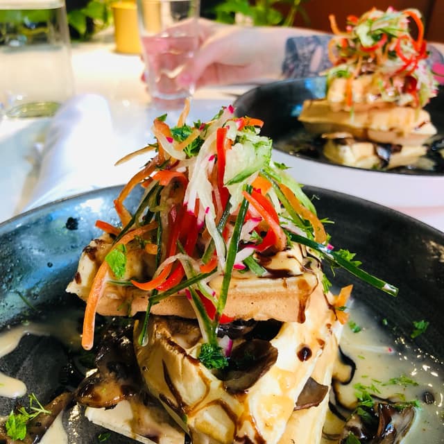 Photo du plat “Gaufre Salée”