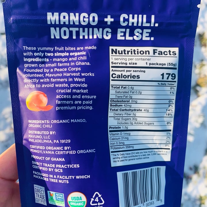 review photo of Mavuno Harvest Dried Mango and Chili shared by @iamgodschild on 30 Nov 2021 - review
