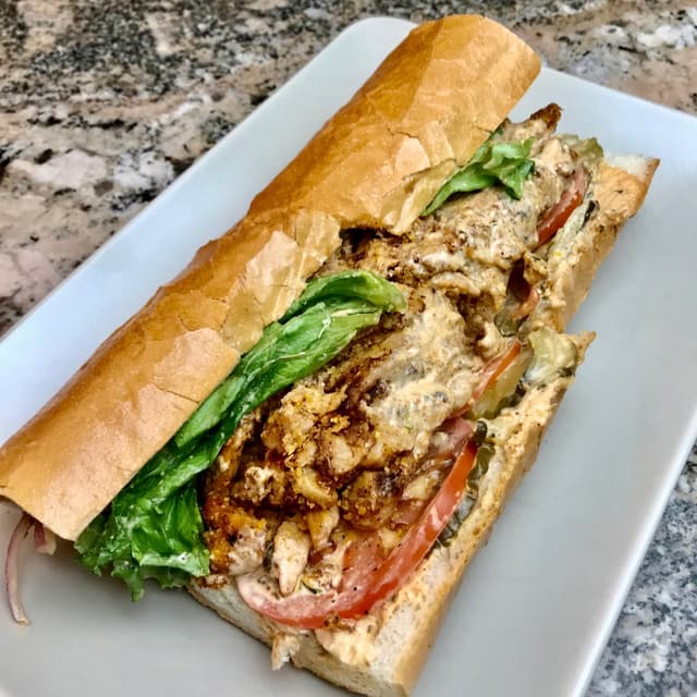 Photo of the dish “Cajun Chicken Po Boy Sub”