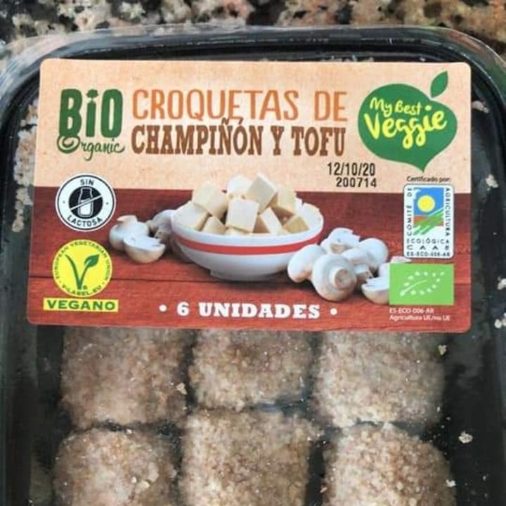 photo of My Best Veggie Croquetas de Champiñon y Tofu shared by @marcco on  07 Aug 2020 - review
