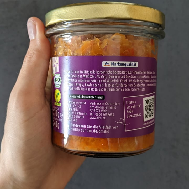 photo of dmBio kimchi shared by @velcrovi on  01 Jul 2022 - review