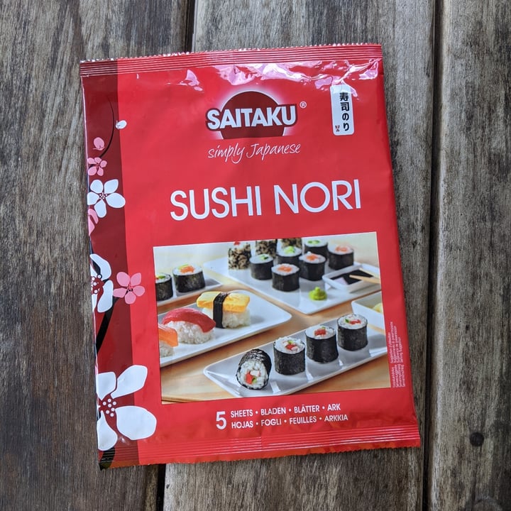 photo of Saitaku Sushi nori shared by @laetitiab on  04 Nov 2021 - review