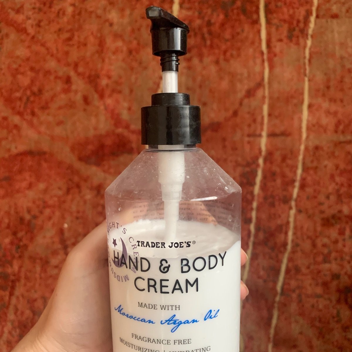 Trader Joe's Hand And Body Cream Made With Moroccan Argan Oil Reviews