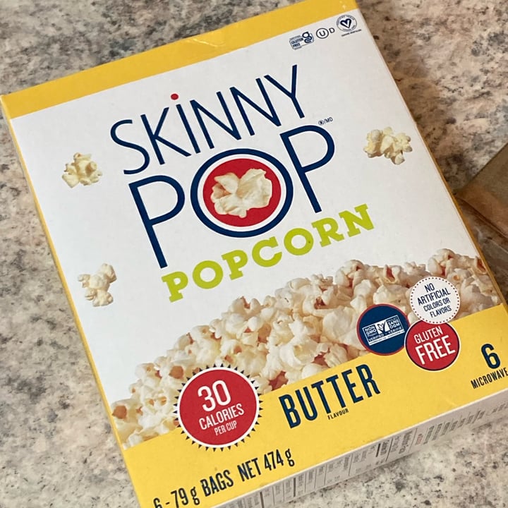 photo of Skinny Pop Skinny Pop Microwave Butter Popcorn shared by @shlumpadinka on  18 Sep 2022 - review