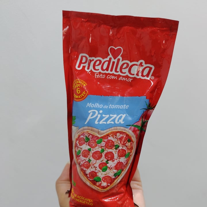 photo of Predilecta  Molho de Tomate Pizza shared by @justsomevegan on  01 Dec 2022 - review