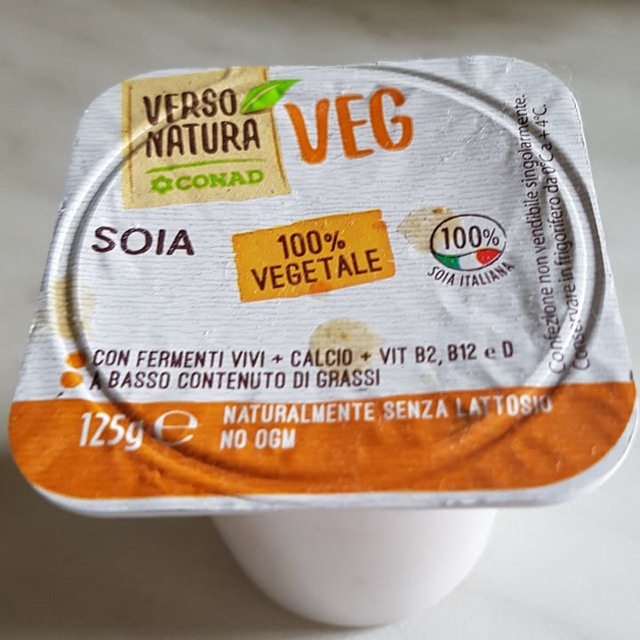 photo of Verso Natura Eco Conad Yogurt vegetale Di Soia shared by @babs73 on  16 Jun 2022 - review