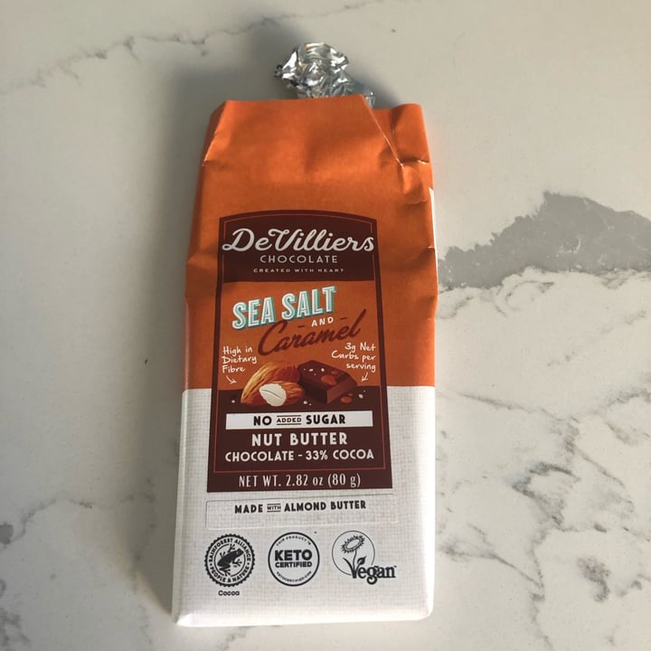 photo of De Villiers Chocolate De Villiers Sea Salt & Caramel chocolate shared by @zsuz on  17 Oct 2021 - review