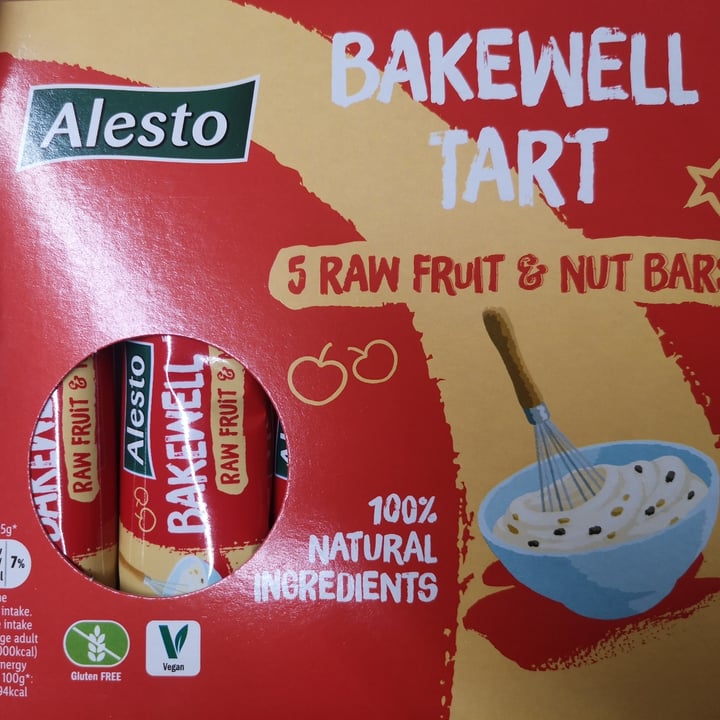 photo of Alesto Bakewell Tart Raw Fruit & Nut Bar shared by @martina94 on  15 Apr 2022 - review