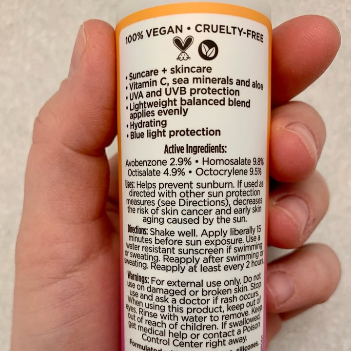 review photo of Pacifica Sea & C Sheer Face Serum shared by @hmhughes on 20 Jan 2022 - review