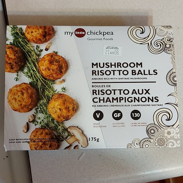photo of My Little Chickpea Mushroom Risotto Balls shared by @svraphael88 on  18 Apr 2021 - review