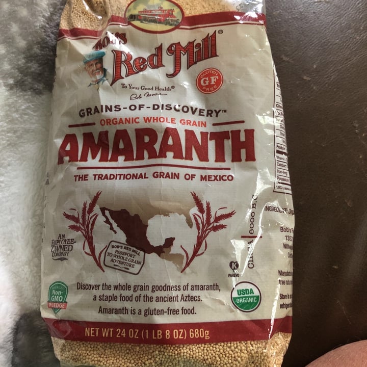 photo of Bob's Red Mill Amaranth shared by @allycat38 on  17 Aug 2021 - review