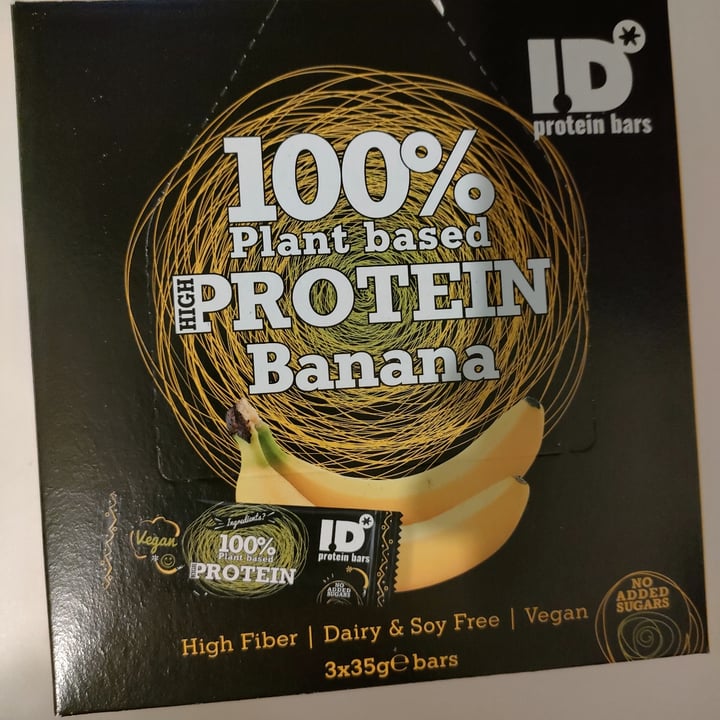 photo of ID 100% plant based protein banana bar shared by @g1014 on  18 Sep 2022 - review