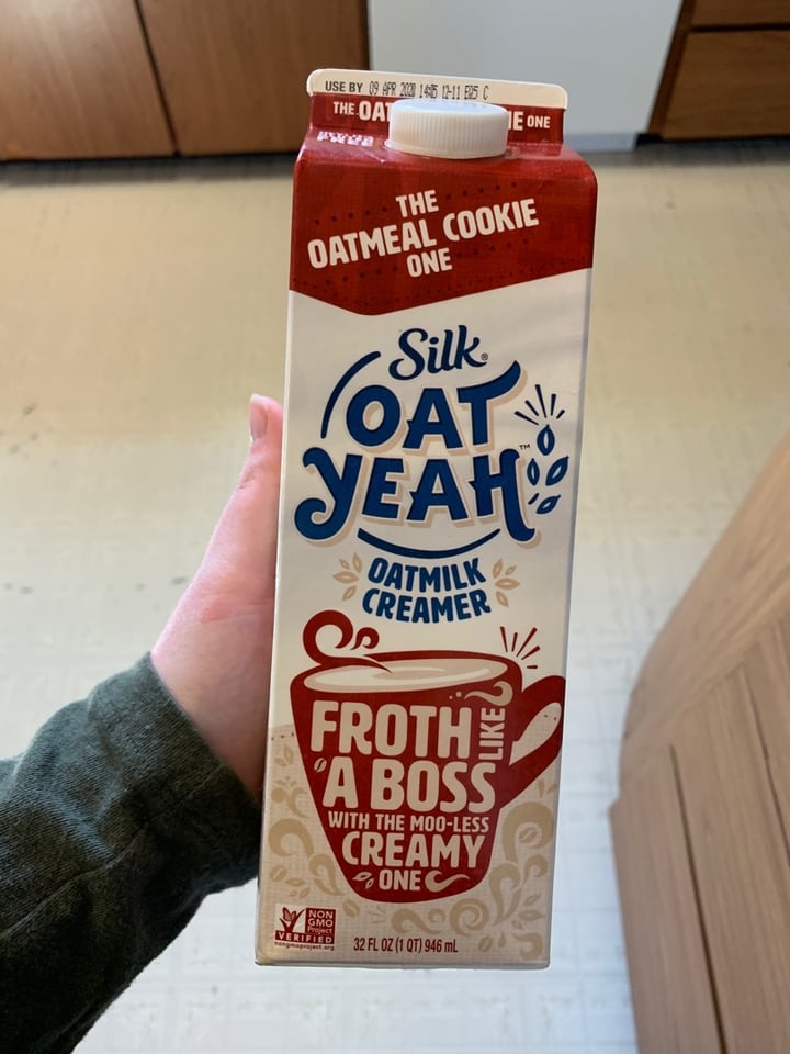 photo of Silk Oat Yeah Oat Meal Cookie Creamer shared by @sarahmarie508 on  22 Mar 2020 - review