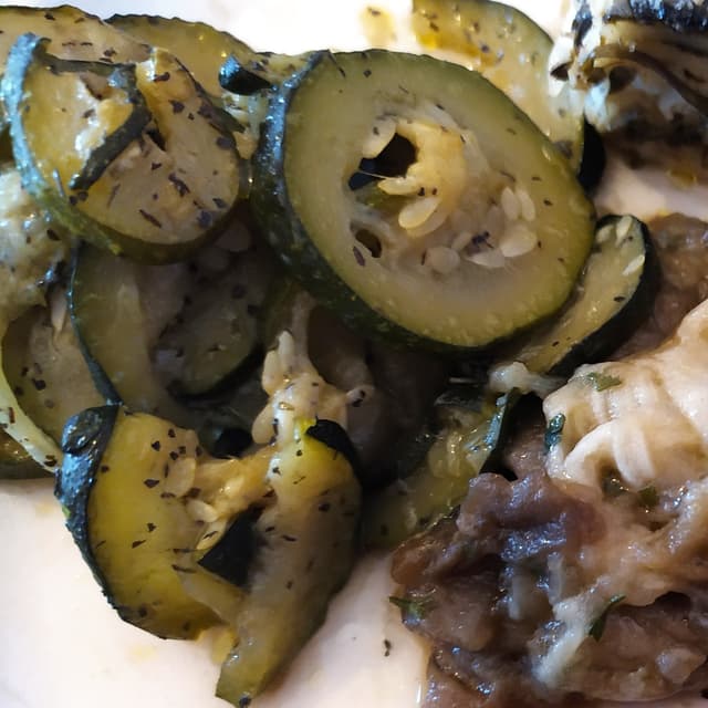 Photo of the dish “Zucchine alla menta”