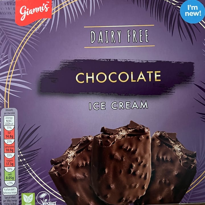 photo of Gianni's Dairy Free Chocolate Ice Creams shared by @otakugary on  24 Jan 2022 - review