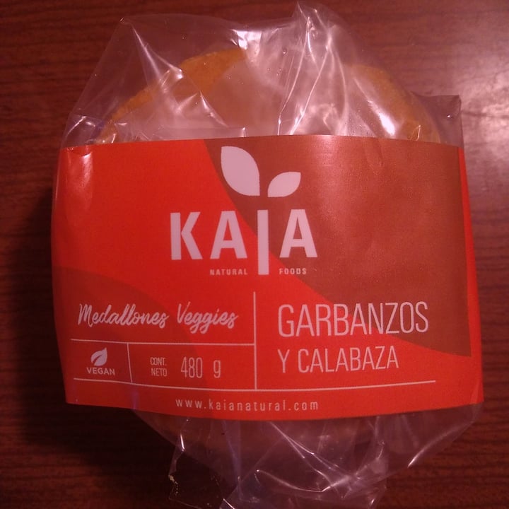 photo of Kaia Natural Foods Medallones de Garbanzos Y Calabaza shared by @m3chi on  07 May 2020 - review