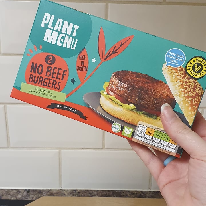 review photo of Plant Menu No Beef Burger shared by @vegelaryian on 13 Feb 2021 - review