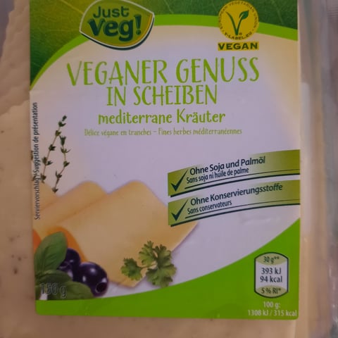 Aldi - JustVeg formaggio vegano Reviews