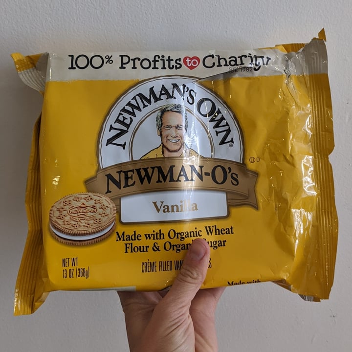 photo of Newman's Own Newman-O’s Vanilla shared by @alimerlina on  27 Apr 2022 - review