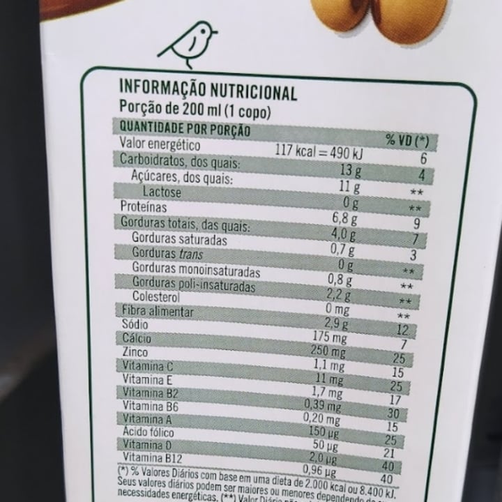 photo of Ades Leite de soja sabor chocolate shared by @maedetres on  11 May 2022 - review