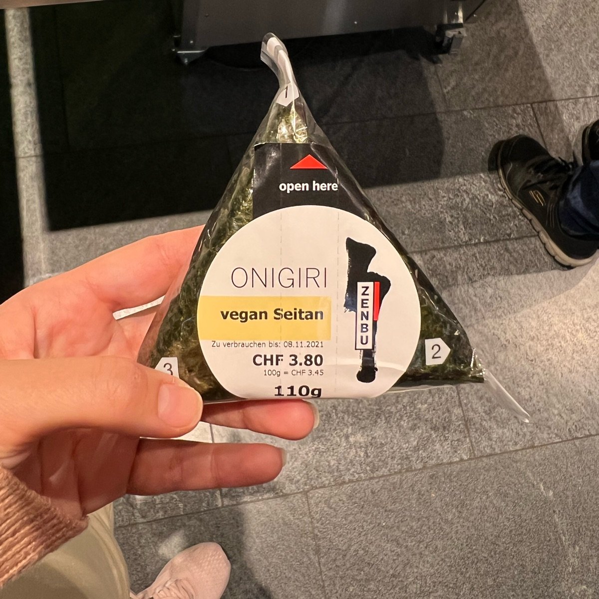 Zenbu Rice Onigiri from Zenbu - Vegan Product Reviews & Ratings | abillion