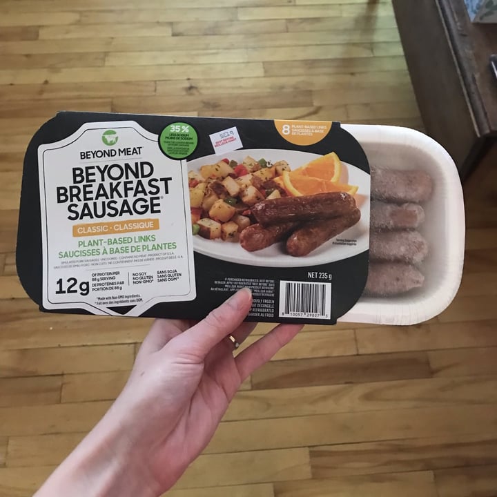 review photo of Beyond Meat Beyond breakfast Sausage Classic shared by @kelty on 28 Sep 2021 - review