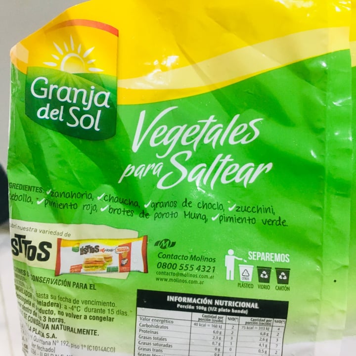 review photo of Granja del Sol Vegetales Para Saltear shared by @sofiporti on 04 Feb 2021 - review