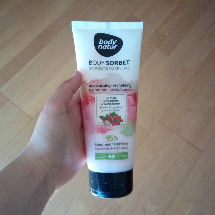photo of Body Natur Body Sorbet Red Fruits shared by @veganekutre on  03 Apr 2021 - review