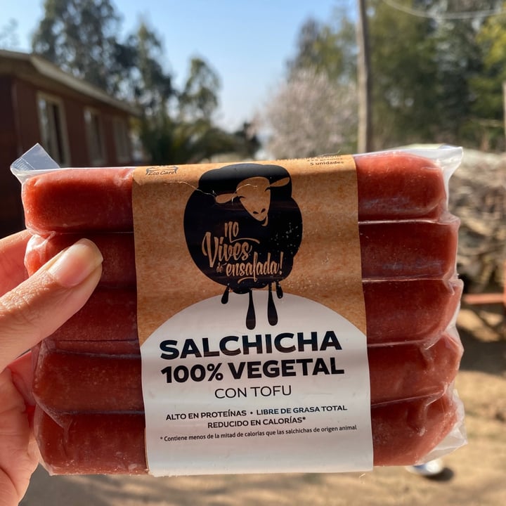 review photo of No Vives de Ensalada! Salchicha 100% Vegetal con Tofu shared by @eela on 31 Jul 2021 - review