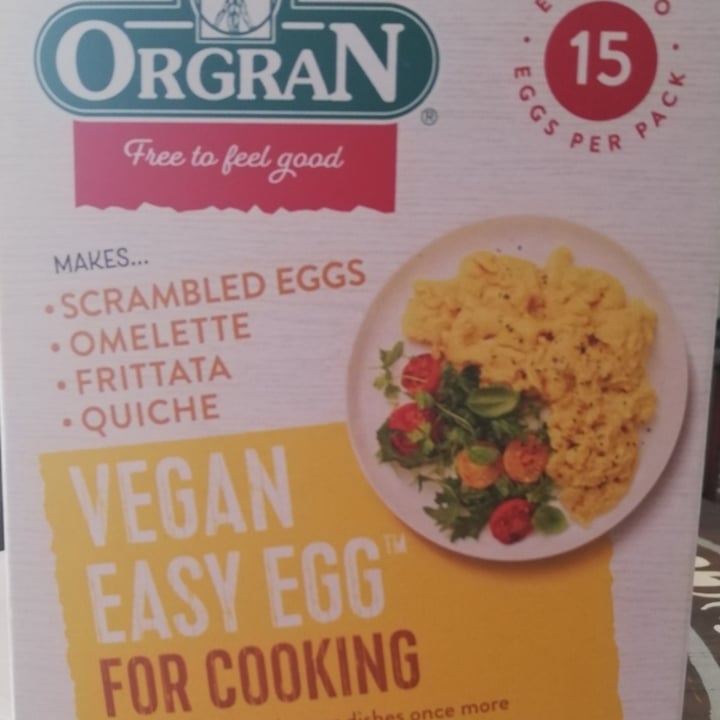 photo of Orgran Vegan Easy Egg shared by @jeandrek on  25 Aug 2022 - review