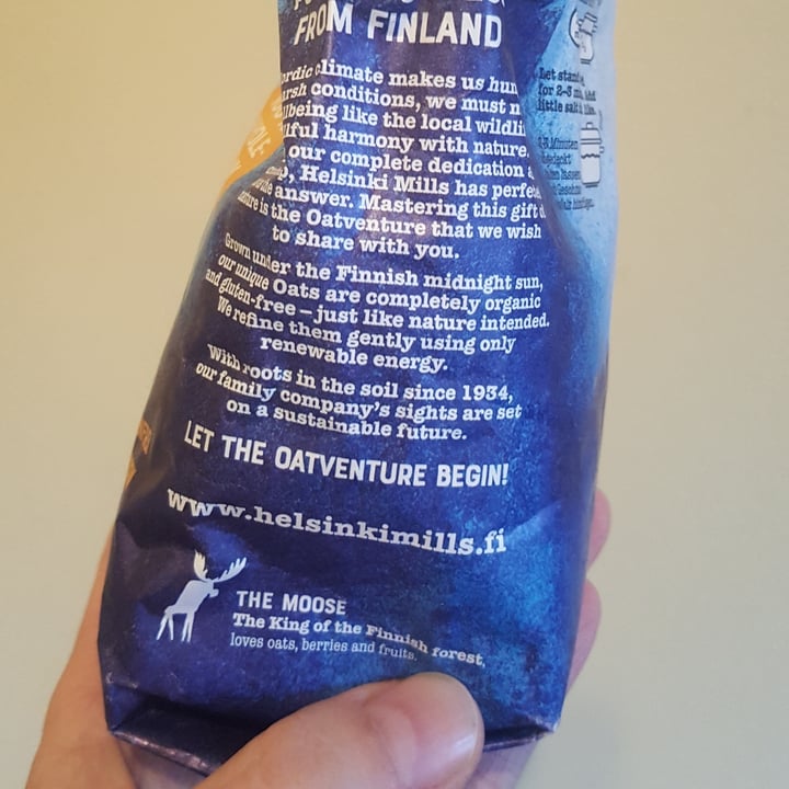 photo of Helsinki Mills Rolled Oats (gluten-free&organic) shared by @zigzag on  10 Dec 2020 - review