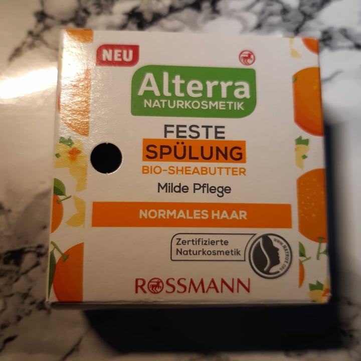 photo of Alterra Feste Spülung Bio-Sheabutter shared by @veganistar on  27 Oct 2021 - review