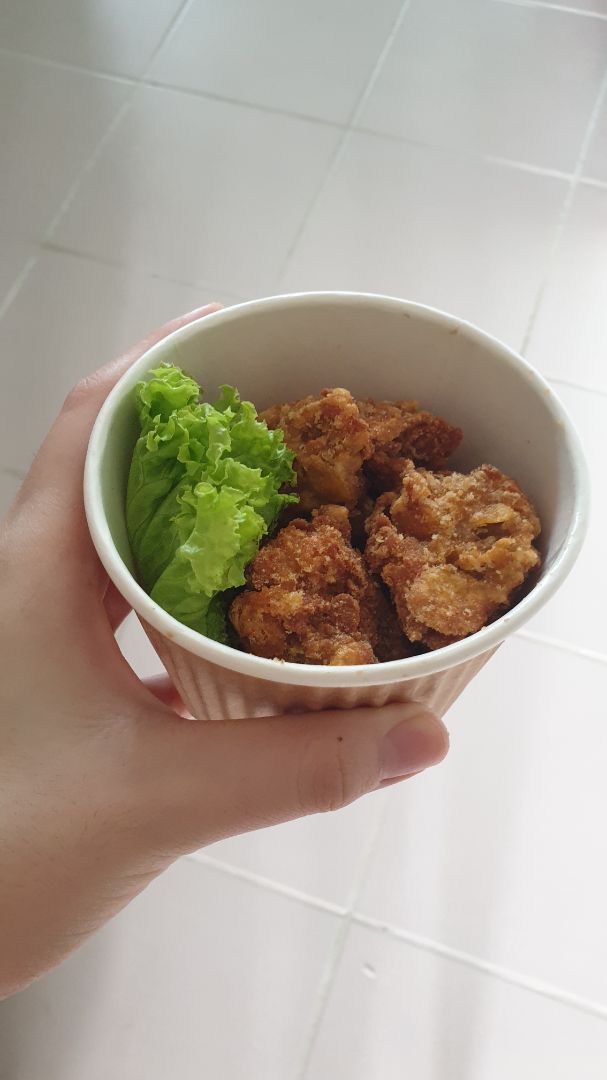 photo of VeganBurg Singapore Fried Mushroom Poppers shared by @j1ngy1 on  03 Jun 2020 - review