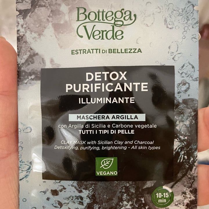 photo of Bottega Verde Maschera argilla detox purificante shared by @emilyfacc on  12 Jun 2022 - review