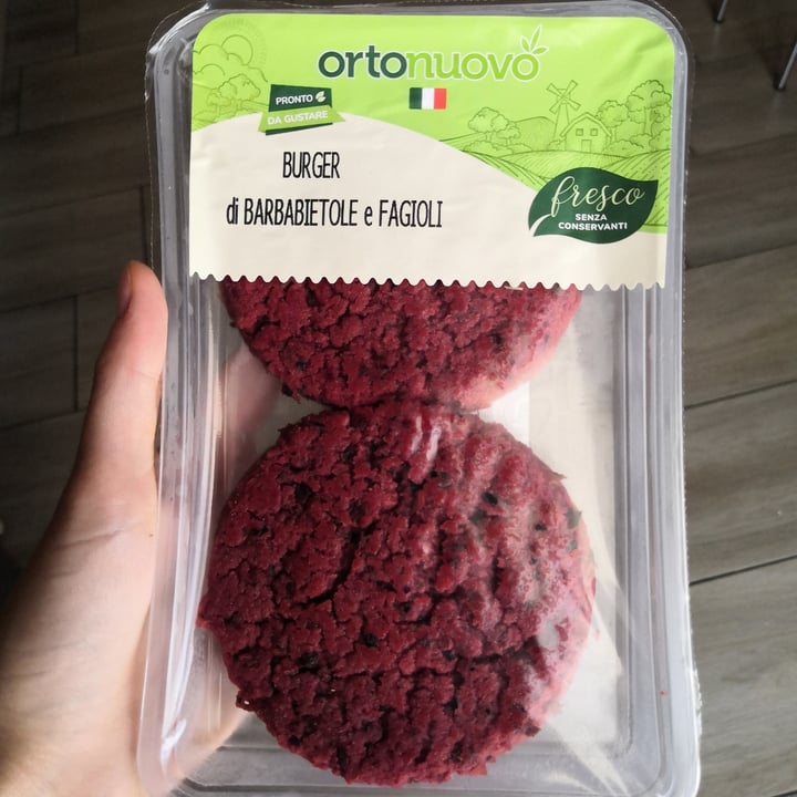 review photo of Ortonuovo Burger di barbabietole e fagioli shared by @criscros on 16 Sep 2022 - review