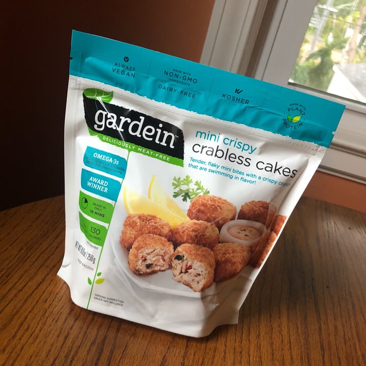 photo of Gardein Mini Crispy Crabless Cakes shared by @stphsmth on  19 Sep 2018 - review
