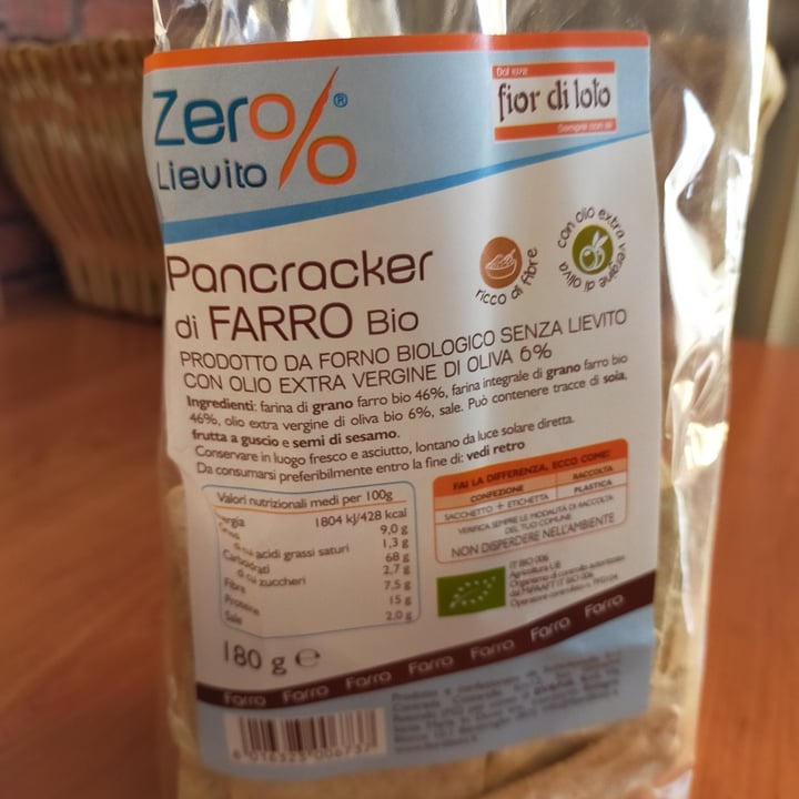 review photo of Fior di Loto Pancracker zero lievito di farro bio shared by @filly1961 on 20 Apr 2021 - review