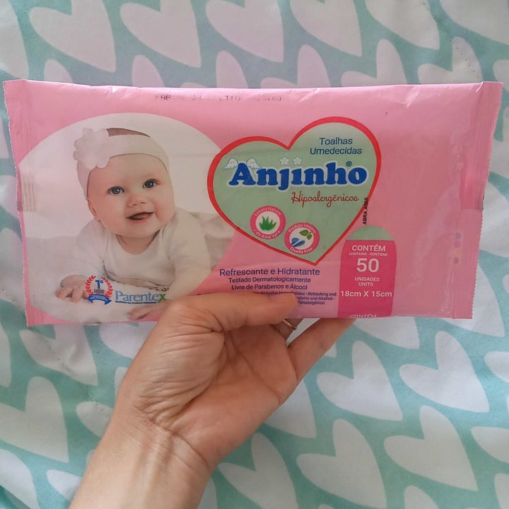 review photo of anjinho Toalhas umedecidas shared by @vanessaaconc on 13 May 2022 - review